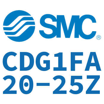 杆侧法兰型标准气缸-CDG1FA20-25Z