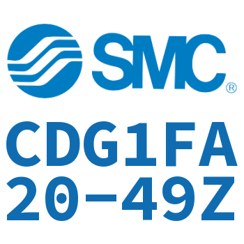 杆侧法兰型标准气缸-CDG1FA20-49Z