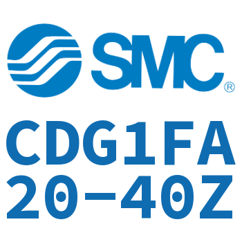 杆侧法兰型标准气缸-CDG1FA20-40Z