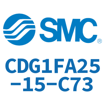 杆侧法兰型标准气缸-CDG1FA25-15-C73