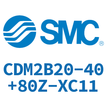 不锈钢迷你气缸 CDM2B20-40+80Z-XC11