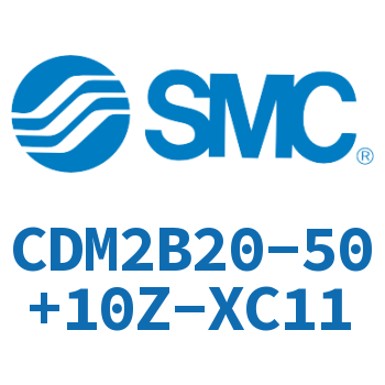 不锈钢迷你气缸 CDM2B20-50+10Z-XC11