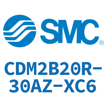 不锈钢迷你气缸 CDM2B20R-30AZ-XC6