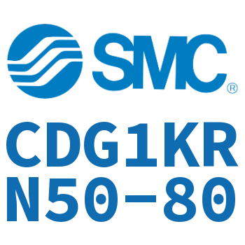 直接安装·杆不回转型气缸-CDG1KRN50-80