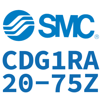 Direct installation type standard cylinder-CDG1RA20-75Z