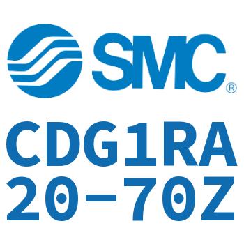 Direct installation type standard cylinder-CDG1RA20-70Z