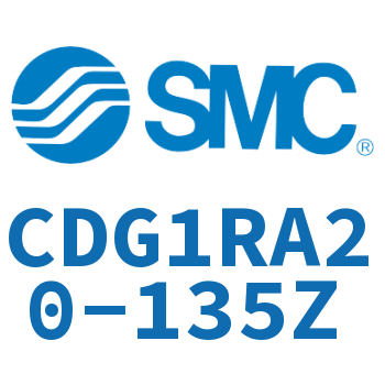 Direct installation type standard cylinder-CDG1RA20-135Z