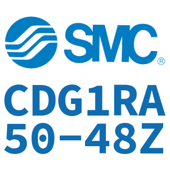 Direct installation type standard cylinder-CDG1RA50-48Z