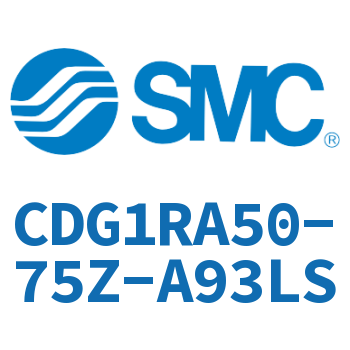 Direct installation type standard cylinder-CDG1RA50-75Z-A93LS