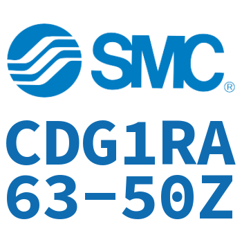 Direct installation type standard cylinder-CDG1RA63-50Z