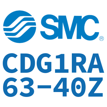 Direct installation type standard cylinder-CDG1RA63-40Z