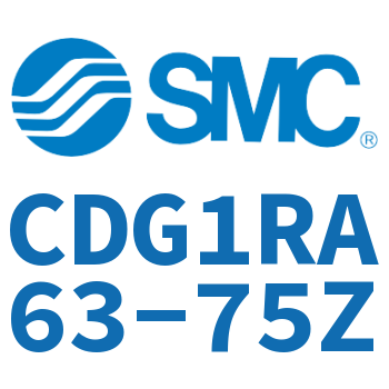 Direct installation type standard cylinder-CDG1RA63-75Z