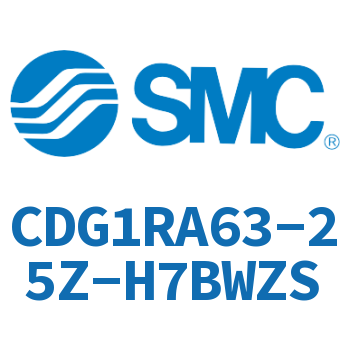 Direct installation type standard cylinder-CDG1RA63-25Z-H7BWZS