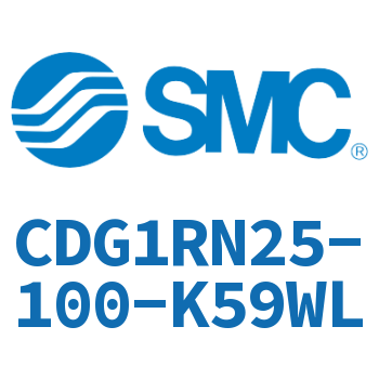 Direct installation type standard cylinder-CDG1RN25-100-K59WL