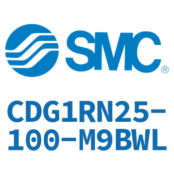 Direct installation type standard cylinder-CDG1RN25-100-M9BWL