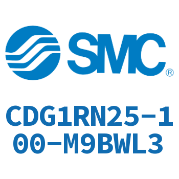 Direct installation type standard cylinder-CDG1RN25-100-M9BWL3