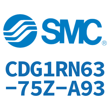 Direct installation type standard cylinder-CDG1RN63-75Z-A93