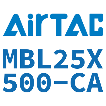 铝合金迷你气缸 MBL25X500-CA