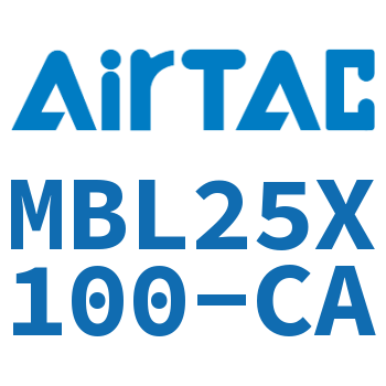 铝合金迷你气缸 MBL25X100-CA