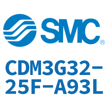 Rodless side flange type standard cylinder-CDM3G32-25F-A93L