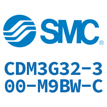 Rodless side flange type standard cylinder-CDM3G32-300-M9BW-C