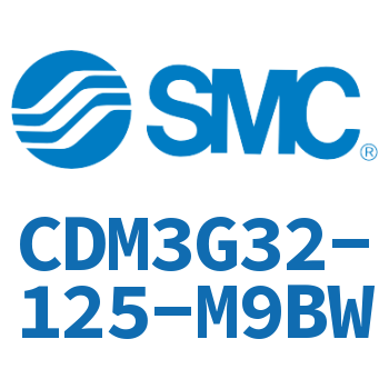 Rodless side flange type standard cylinder-CDM3G32-125-M9BW