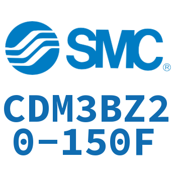 Flat end basic standard cylinder-CDM3BZ20-150F