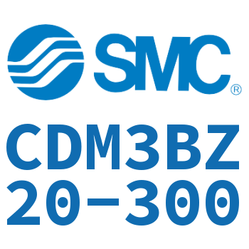 Flat end basic standard cylinder-CDM3BZ20-300