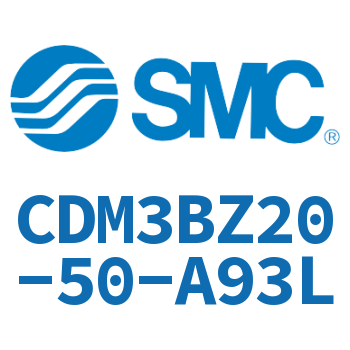 Flat end basic standard cylinder-CDM3BZ20-50-A93L