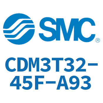 Rodless trunnion type standard cylinder-CDM3T32-45F-A93