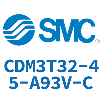 Rodless trunnion type standard cylinder-CDM3T32-45-A93V-C