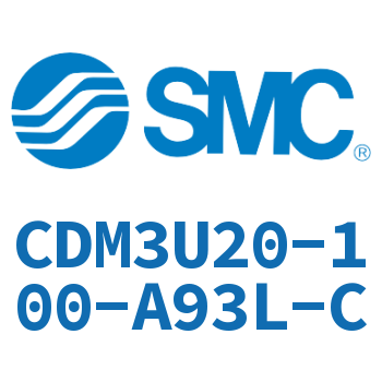 Rod side trunnion type standard cylinder-CDM3U20-100-A93L-C