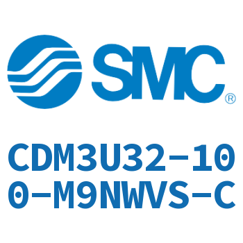 Rod side trunnion type standard cylinder-CDM3U32-100-M9NWVS-C