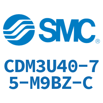 Rod side trunnion type standard cylinder-CDM3U40-75-M9BZ-C