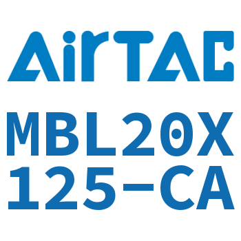 铝合金迷你气缸 MBL20X125-CA