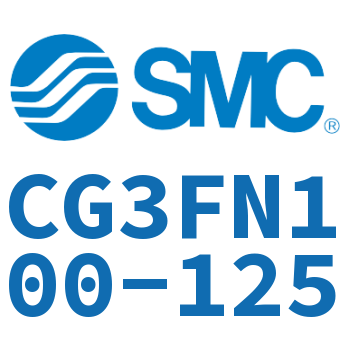 Rod side flange type standard cylinder-CG3FN100-125