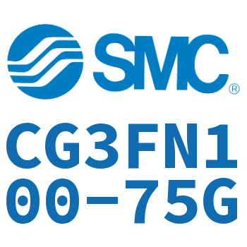 Rod side flange type standard cylinder-CG3FN100-75G