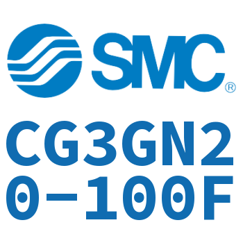 Rodless side flange type standard cylinder-CG3GN20-100F