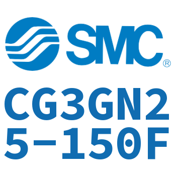 Rodless side flange type standard cylinder-CG3GN25-150F