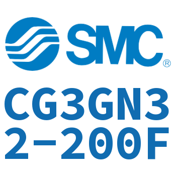 Rodless side flange type standard cylinder-CG3GN32-200F