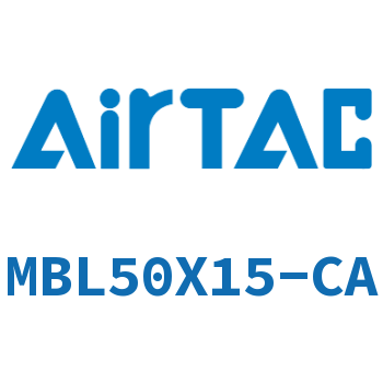 铝合金迷你气缸 MBL50X15-CA