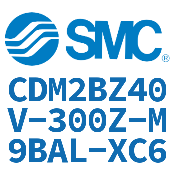 不锈钢迷你气缸 CDM2BZ40V-300Z-M9BAL-XC6