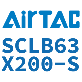 后带锁气缸 SCLB63X200-S