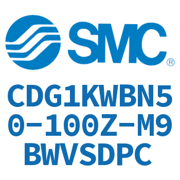 Standard cylinder-CDG1KWBN50-100Z-M9BWVSDPC