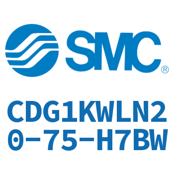 Axial foot type standard cylinder-CDG1KWLN20-75-H7BW