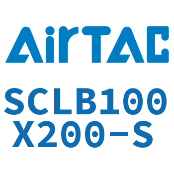 后带锁气缸 SCLB100X200-S