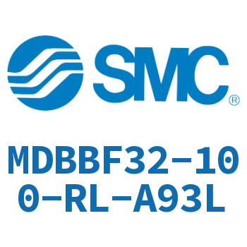 Rod side flange type standard cylinder-MDBBF32-100-RL-A93L