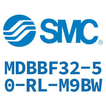 Rod side flange type standard cylinder-MDBBF32-50-RL-M9BW