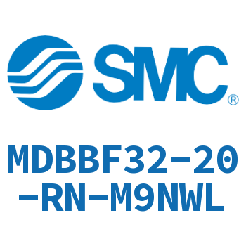 Rod side flange type standard cylinder-MDBBF32-20-RN-M9NWL