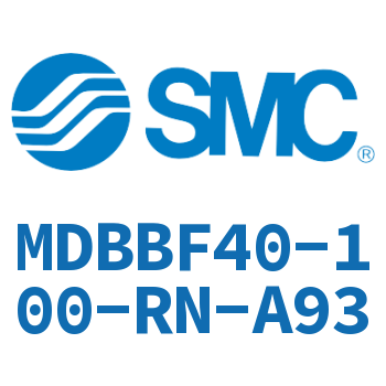 Rod side flange type standard cylinder-MDBBF40-100-RN-A93